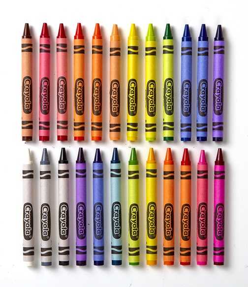 16 gros crayons de cire lavables Crayons lavables 