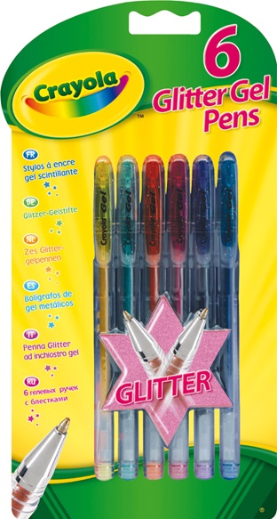 6 stylos à encre gel